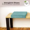 Coussin Lycce pour banc, fixation par agrafes, 1 barre, Voir les images du produit 6
