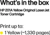 Žlutý toner HP 201A (CF402A) Náhled obrázku produktu 50