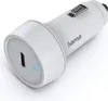 Hama Kfz-Ladegerät USB-C Adapter Fast Charger 18W/3A Weiß Produktbild-Vorschau 2