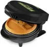 A Star Wars Mandalorian themed waffle maker with a waffle inside. Náhľad obrázku produktu