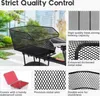 Zadní košík na kolo 40 x 30 x 20 cm Kovový drátěný košík na Náhled obrázku produktu 13
