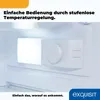 Exquisit Kühlschrank KS16-4-HE-040D weiss | Nutzinhalt: 109 Produktbild-Vorschau 9