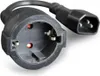 Gembird Stromadapter von C14 (M) auf Schuko (F) Kabel, Produktbild-Vorschau 2
