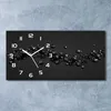 Wanduhr aus Glas – 60x30 cm - Glasbild - Glasuhr - Produktbild-Vorschau 2