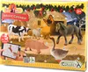 A box for a CollectA Advent Calendar featuring farm animals and horses, with a barn scene illustration. Podgląd zdjęcia produktu