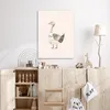 Leinwand Bilder 50x70 cm - Kinder Beige - Ente - Bauernhof, Produktbild-Vorschau 4