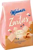 Manner Zarties Salty Caramel knusprige Waffeln mit Karamell Produktbild-Vorschau 1
