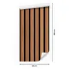 Tapety LAMELE WOOD Imitace prken 3D tapety Obývací pokoj Náhled obrázku produktu 8
