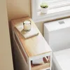 SoBuy Úzka kúpeľňová skrinka s 3 zásuvkami Úsporná Náhľad obrázku produktu 5