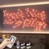 Kirschblütenranke 180 cm, 96 warmweiße LEDs, 8 Lichtmodi, Produktbild-Vorschau 1