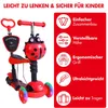 Habib 5-in-1 Kinderroller mit Rückenlehne – Abnehmbarer Produktbild-Vorschau 2