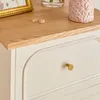 Kommode mit 5 Schubladen MOHEA, 45 x 39 x 113 cm, beige Produktbild-Vorschau 10