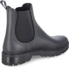 Kaerlek Damen Chelsea Boots Gummistiefel Schwarz Produktbild-Vorschau 4