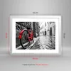 Gerahmtes Poster - Weißer Rahmen - Straße Fahrrad Produktbild-Vorschau 5