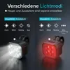 Inlustro Fahrradlicht Set LED 500 Lumen USB-C Produktbild-Vorschau 6