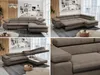 Ecksofa Sofa Braun, Wohnlandschaft L-Form mit Produktbild-Vorschau 13