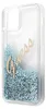 Guess Apple iPhone 12 Mini Blau Glitter Vintage Script Produktbild-Vorschau 6
