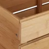Relaxdays Universal Stapelkiste aus Bambus Holz, offene Produktbild-Vorschau 9
