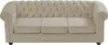 Sofa 3-Sitzer & 2-Sitzer - Samt - Beige - CHESTERFIELD Produktbild-Vorschau 4