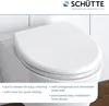 Sedile per wc SCHÜTTE FAMILY WHITE con seggiolino per Anteprima dell’immagine prodotto 2