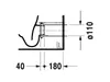 Stand-WC-Kombination DARLING NEW ti. 370x630mm Ab Vario Produktbild-Vorschau 5