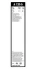 Bosch A725S - Scheibenwischer Aerotwin - Länge: 625/500 mm Produktbild-Vorschau 9