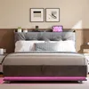 INONEFT Boxspringbett Polsterbett 160x200 mit LED und Produktbild-Vorschau 9