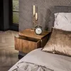 Hoyz-Kollektion – Nachttisch Wave L+R abgerundet – Massives Produktbild-Vorschau 2