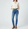 Ledergürtel Damen Echtleder 2,7 cm, Schnalle mattgold, Produktbild-Vorschau 3