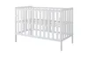 ZEE BAMBI Weiß Beistellbett Baby mit Rollen 120x60 cm Produktbild-Vorschau 5