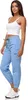 Pantaloni cargo da donna Tazzio Regular Fit F600 blu, Anteprima dell’immagine prodotto 3
