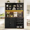 Mobile da cucina Flieks con carrello, mobile alto con Anteprima dell’immagine prodotto 2