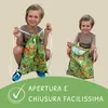HECKBO Kinder Turnbeutel mit Sichtfenster & Dschungel-Motiv Produktbild-Vorschau 28