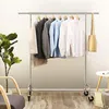 Chromowany wieszak na ubrania mobilna garderoba 150 cm Podgląd zdjęcia produktu 22