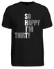 30 Geburtstag Spruch So Happy Im Thirty lustig Geschenk Produktbild-Vorschau 2