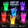 LED-Ice Bucket 5 l, Champagnerkühler, Getränkekühler, Partyzubehör Productafbeelding-voorbeeld