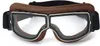 TXR Lunettes de moto rétro marron Voir les images du produit 4