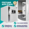 DEUBA® XXL Cassaforte Elettronica 35x40x40cm Doppi Bulloni Anteprima dell’immagine prodotto 2