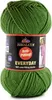 A ball of green yarn with a label around its middle. Produktbild-Vorschau