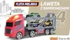 Abschleppwagen mit Autos Dumel Fleet City Sounds 36cm Produktbild-Vorschau 4