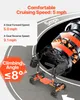 SucceBuy Scooter elettrico compatto a 4 ruote, pieghevole, Anteprima dell’immagine prodotto 5