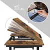 Rustikální skládací stolek na notebook,  71 x 35 x 23 cm Náhled obrázku produktu 5