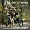 E Dreirad 48 V 25 Ah Akku, 100 km Reichweite, 180 kg Produktbild-Vorschau 6