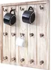 Tassenhalter Monaco, Hängeregal Tassenbrett Wandboard, Produktbild-Vorschau 1
