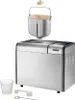 Der Brotbackautomat Unold Backmeister® Top Edition in Silber verfügt über eine digitale Anzeige, ein Produktbild-Vorschau