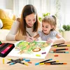 Set de stylos pinceaux doubles 100 couleurs, set de feutres Voir les images du produit 7