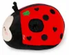 Kissen Super Soft Marienkäfer rot/schwarz 33 cm Produktbild-Vorschau 2