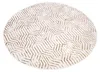 Tapiso Koberec CRYSTAL Round Cream Beige Obývacia izba Náhľad obrázku produktu 8