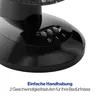 Clatronic VL 3601 schwarz  23 cm Tisch-Ventilator Produktbild-Vorschau 5