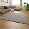 Shaggy Hochflor Langflor Teppich Sky Einfarbig in Grau Produktbild-Vorschau 2